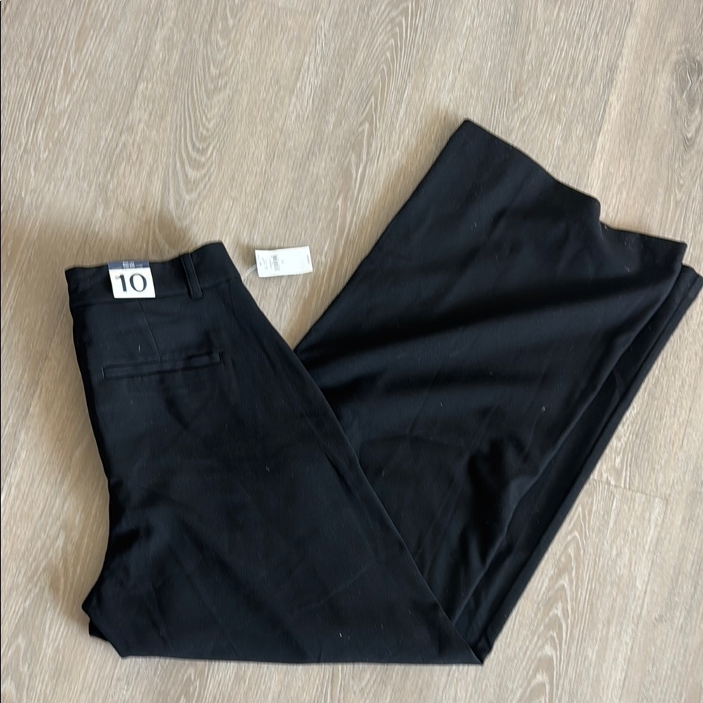 GAP Black Wide Leg Pants NWT